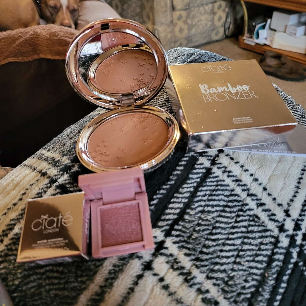 Ciate London, bronzer & eyeshadow